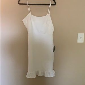 Lulu’s Spoonful of Sass White Bodycon Dress